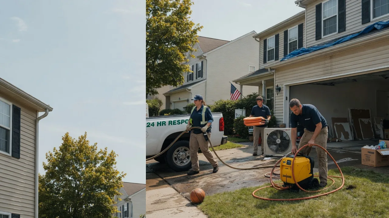 Emergency Water Damage Restoration in Brisbin, PA near me